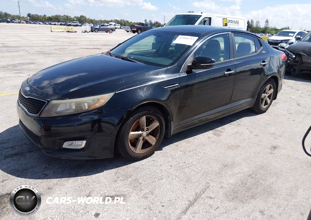 2014 Kia Optima Lx VIN:5XXGM4A73EG332929 - 2
