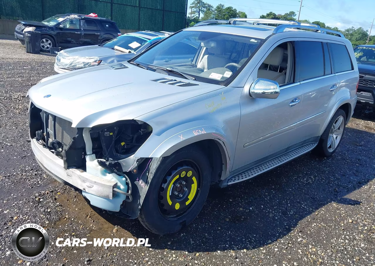 2010 Mercedes-Benz Gl 550 4Matic VIN:4JGBF8GEXAA593851 - 2