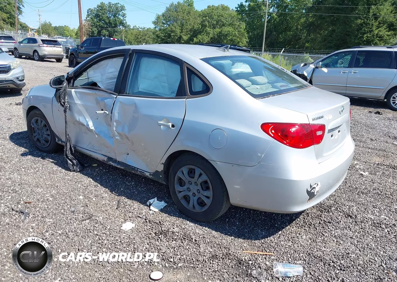 2009 Hyundai Elantra Gls VIN:KMHDU46D89U819458 - 3