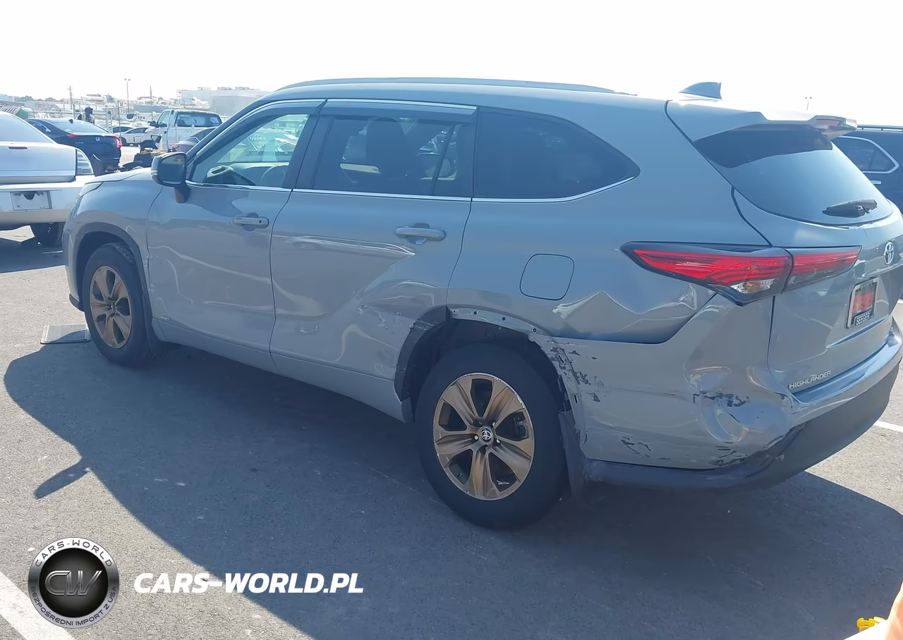 2023 Toyota Highlander Hybrid Xle Bronze VIN:5TDABRCH3PS577388 - 3