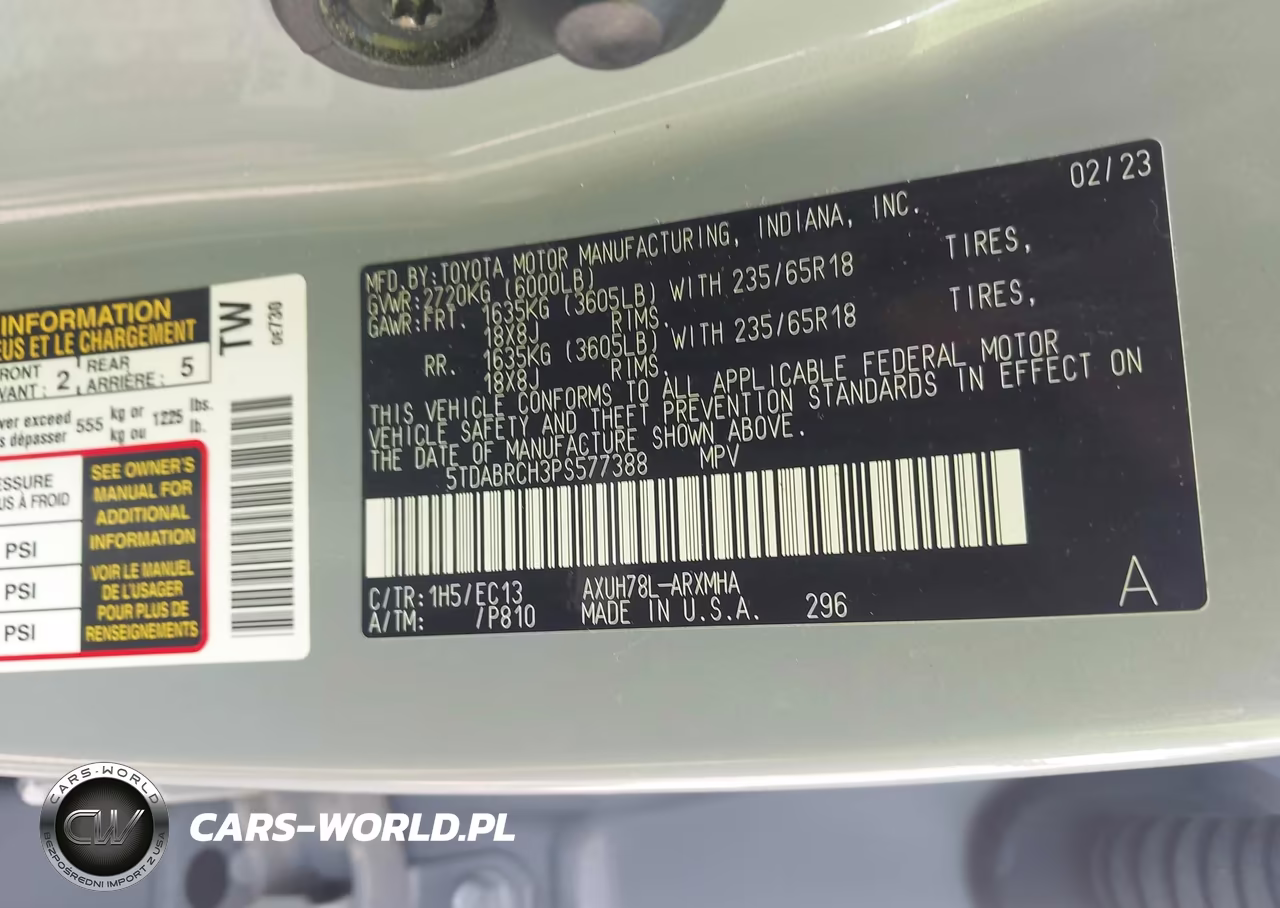2023 Toyota Highlander Hybrid Xle Bronze VIN:5TDABRCH3PS577388 - 9