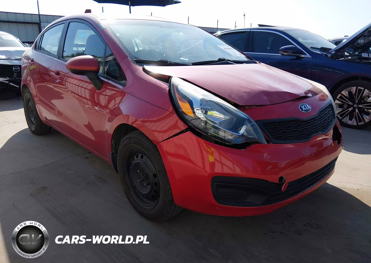 2012 Kia Rio Lx VIN:KNADM4A36C6052527 - 1