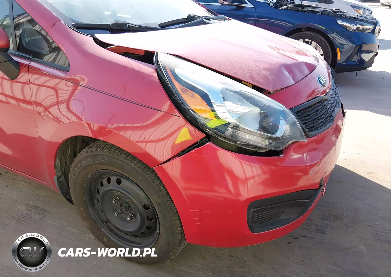 2012 Kia Rio Lx VIN:KNADM4A36C6052527 - 17