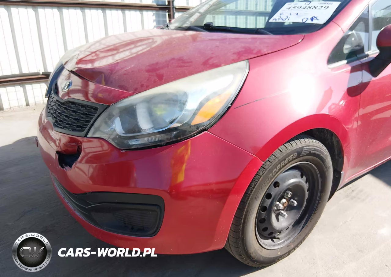2012 Kia Rio Lx VIN:KNADM4A36C6052527 - 18
