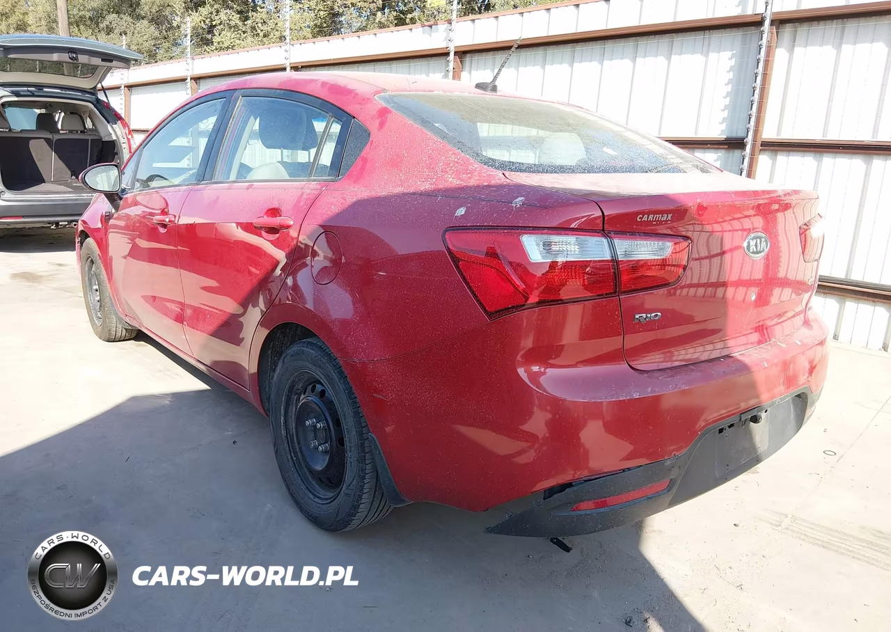 2012 Kia Rio Lx VIN:KNADM4A36C6052527 - 3
