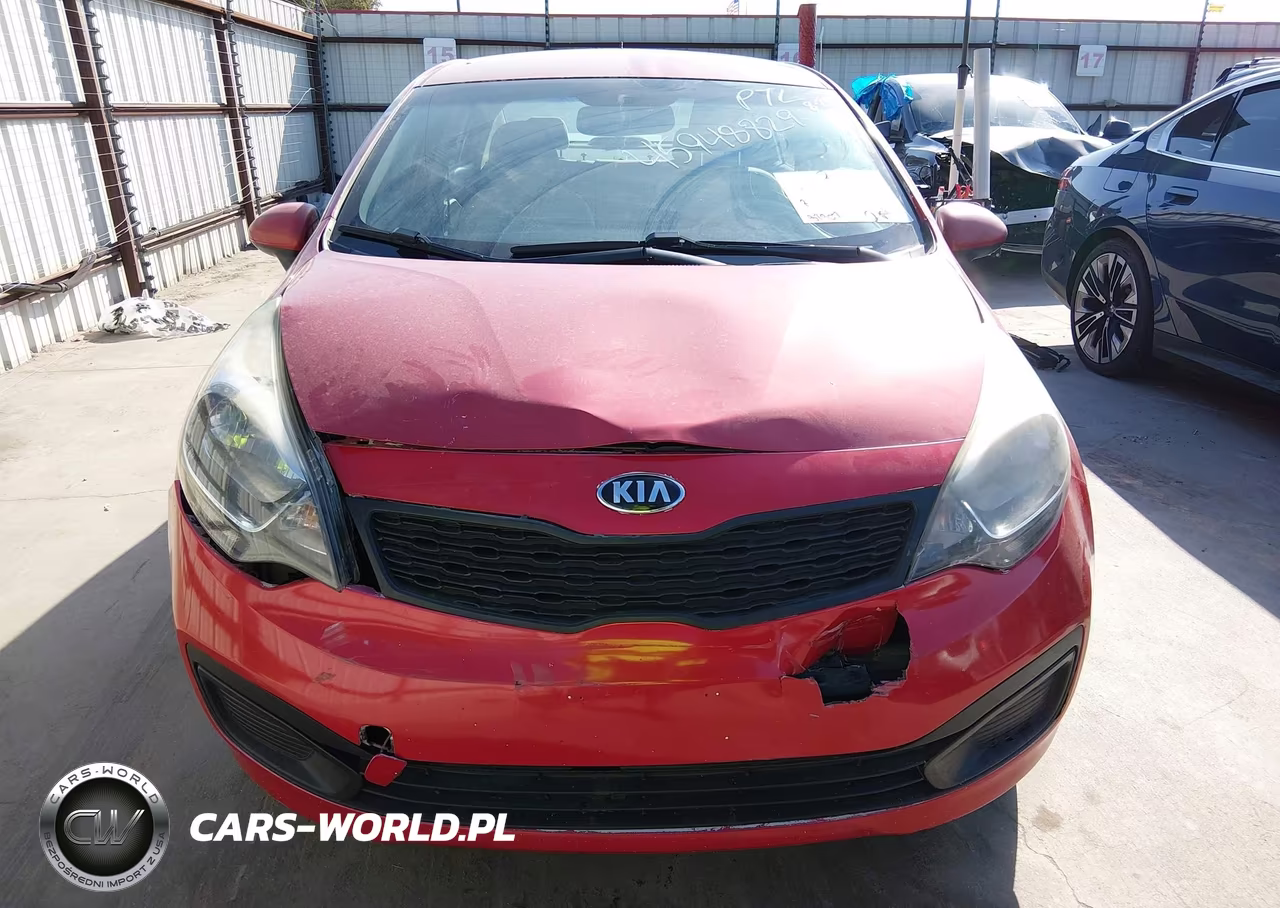 2012 Kia Rio Lx VIN:KNADM4A36C6052527 - 6