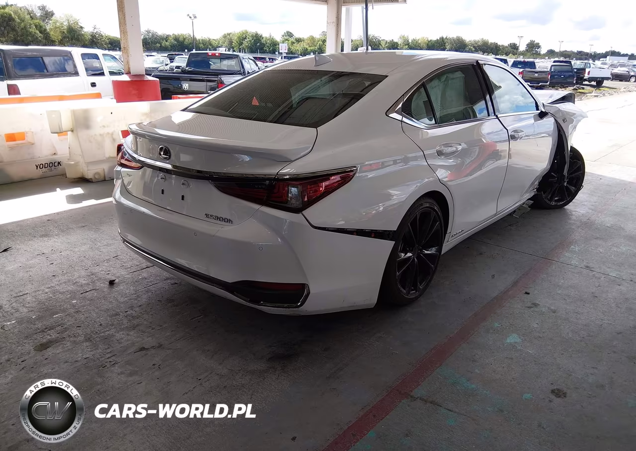 2022 Lexus Es 300H F Sport VIN:58AGA1C15NU018990 - 4
