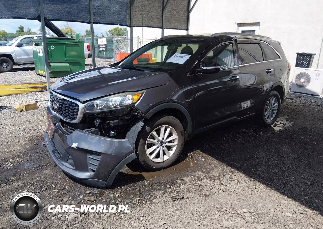 2019 Kia Sorento 2.4L Lx VIN:5XYPGDA34KG437006 - 2
