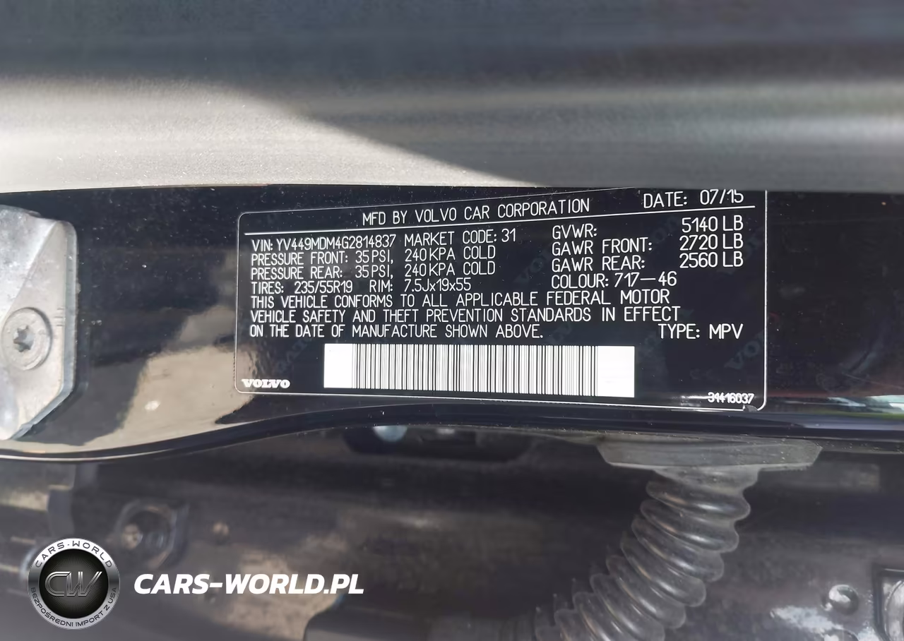 2016 Volvo Xc60 T6 Drive-E Platinum VIN:YV449MDM4G2814837 - 9