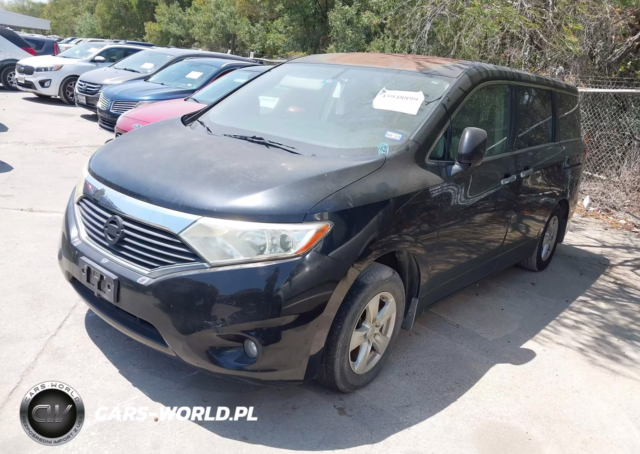 2013 Nissan Quest Sv VIN:JN8AE2KP9D9062921 - 2