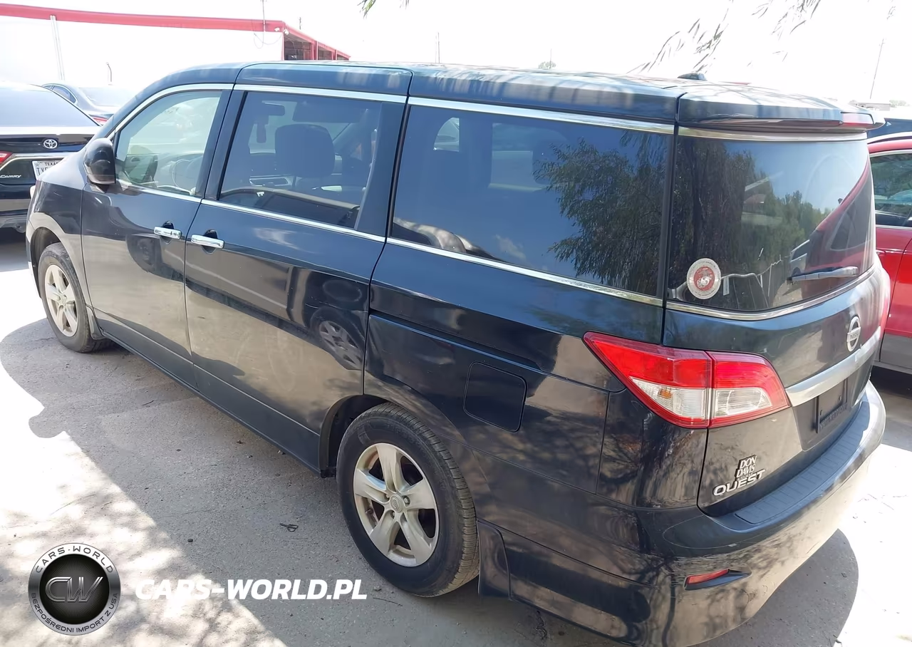 2013 Nissan Quest Sv VIN:JN8AE2KP9D9062921 - 3