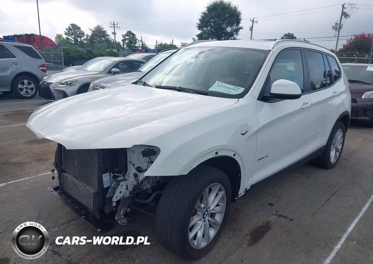2017 BMW X3 xDrive28I VIN:5UXWX9C57H0T08603 - 2