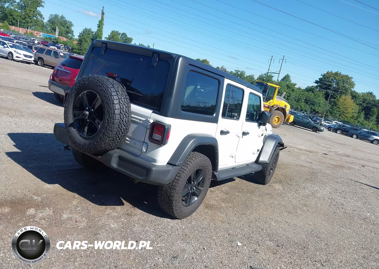 2022 Jeep Wrangler Unlimited Sport Altitude 4X4 VIN:1C4HJXDG5NW226281 - 4