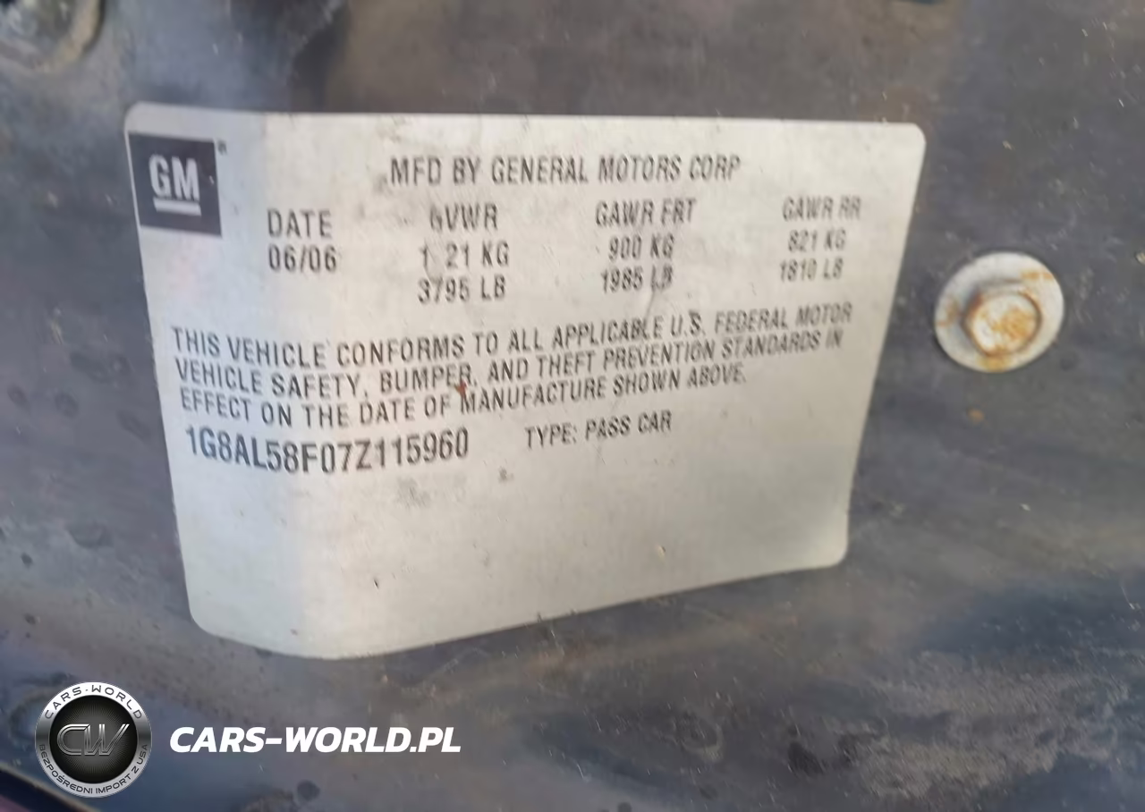 2007 Saturn Ion 3 VIN:1G8AL58F07Z115960 - 9