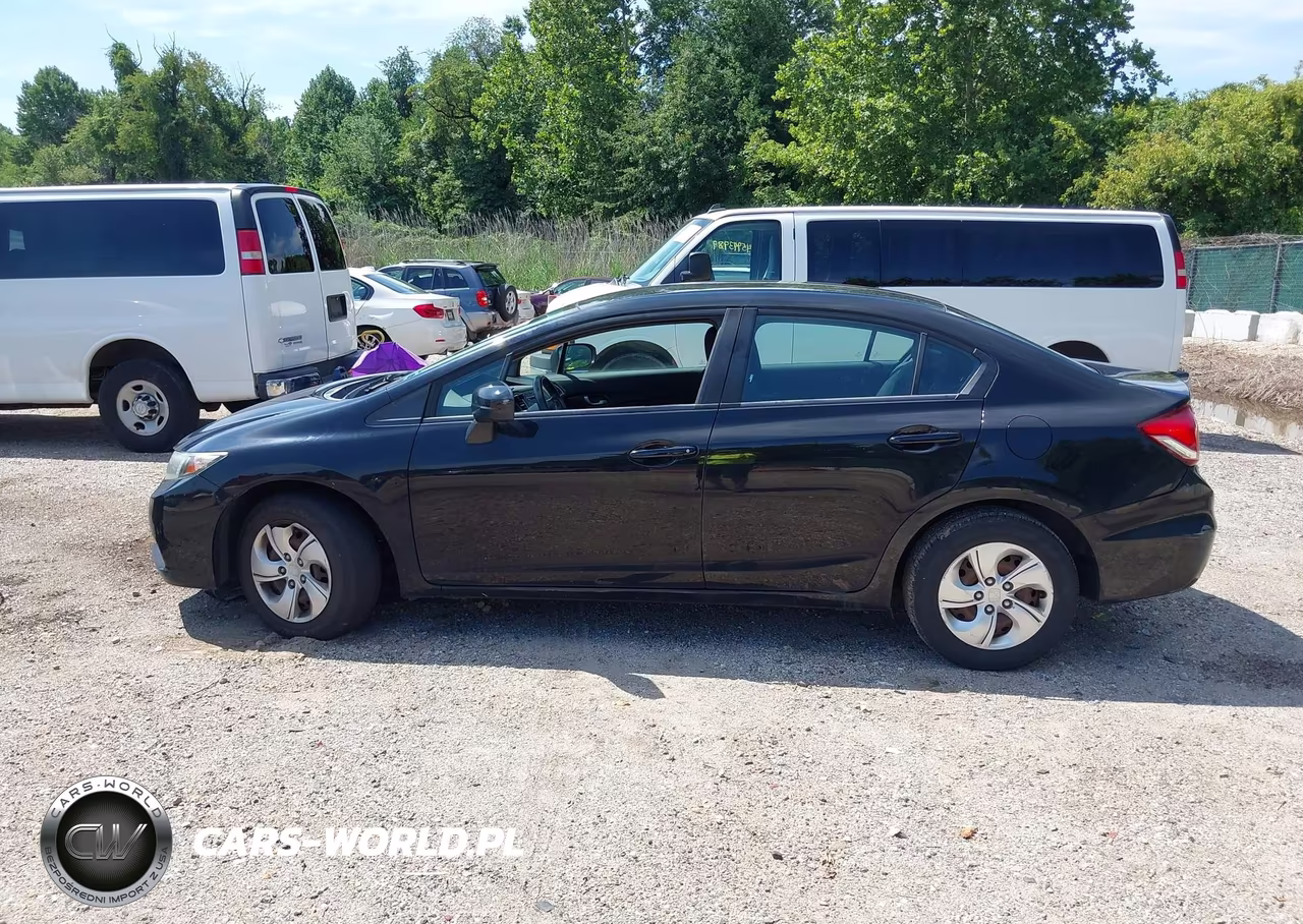 2015 Honda Civic Lx VIN:19XFB2F57FE272841 - 15