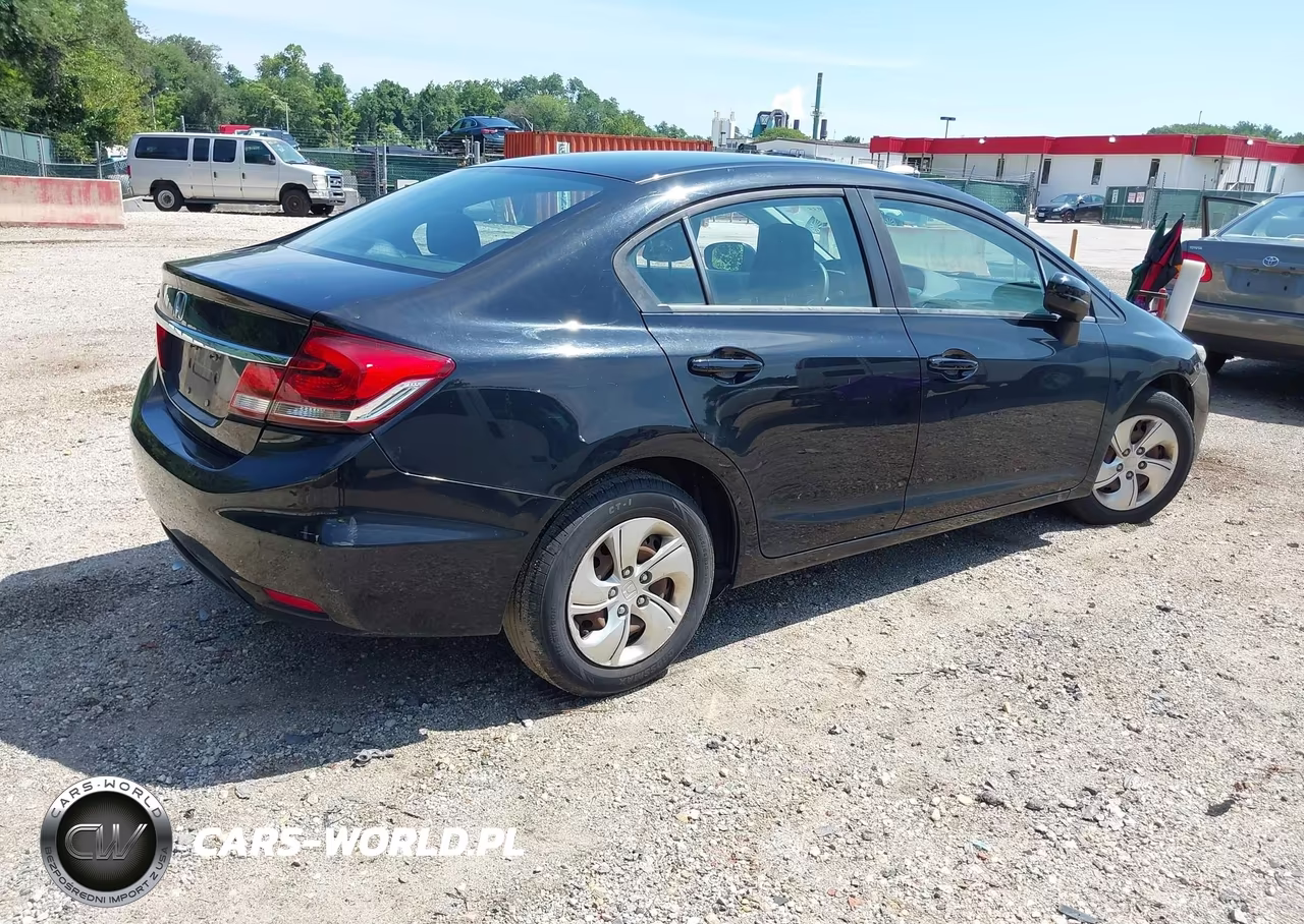 2015 Honda Civic Lx VIN:19XFB2F57FE272841 - 4