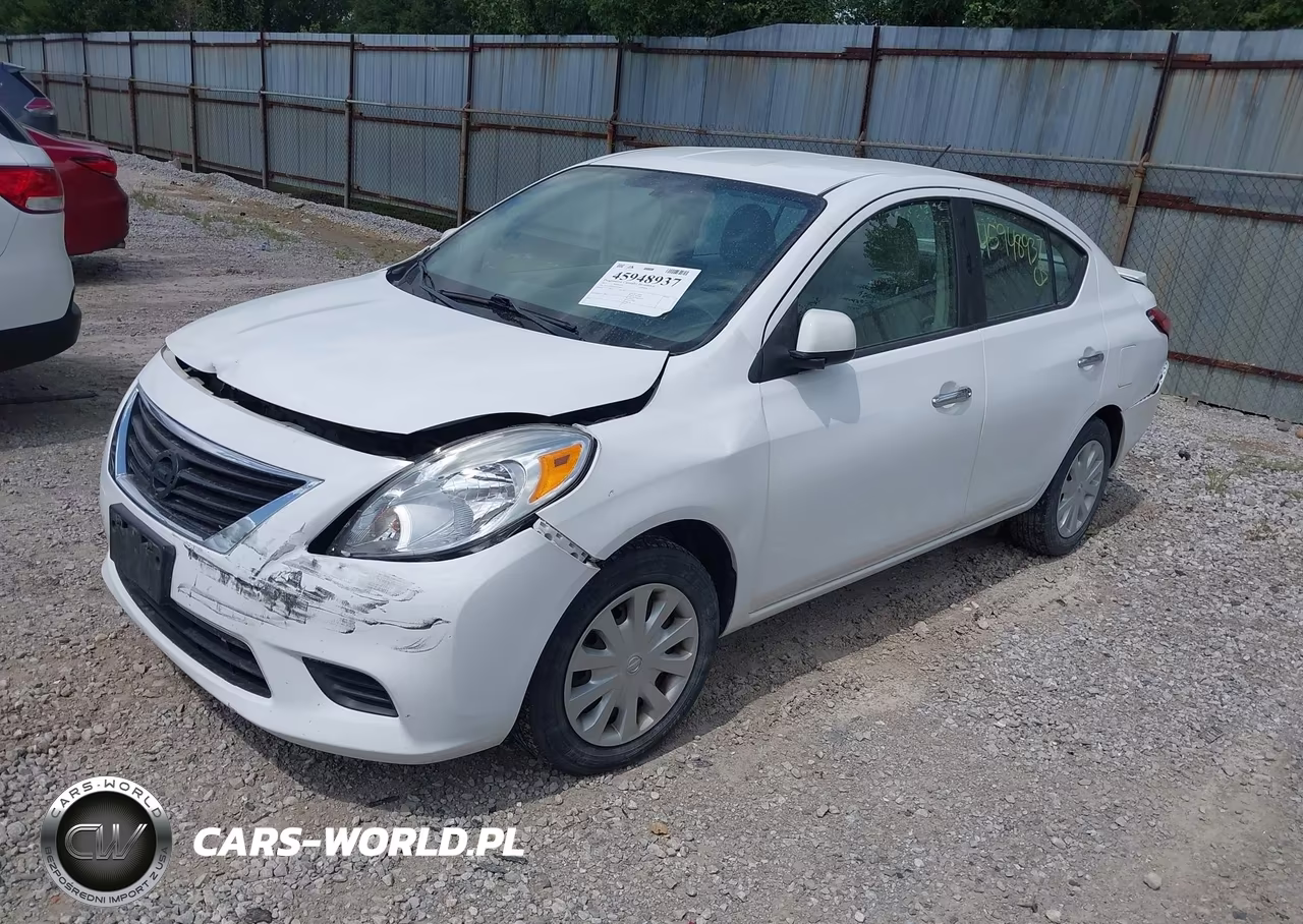 2013 Nissan Versa 1.6 Sv VIN:3N1CN7AP4DL852401 - 2