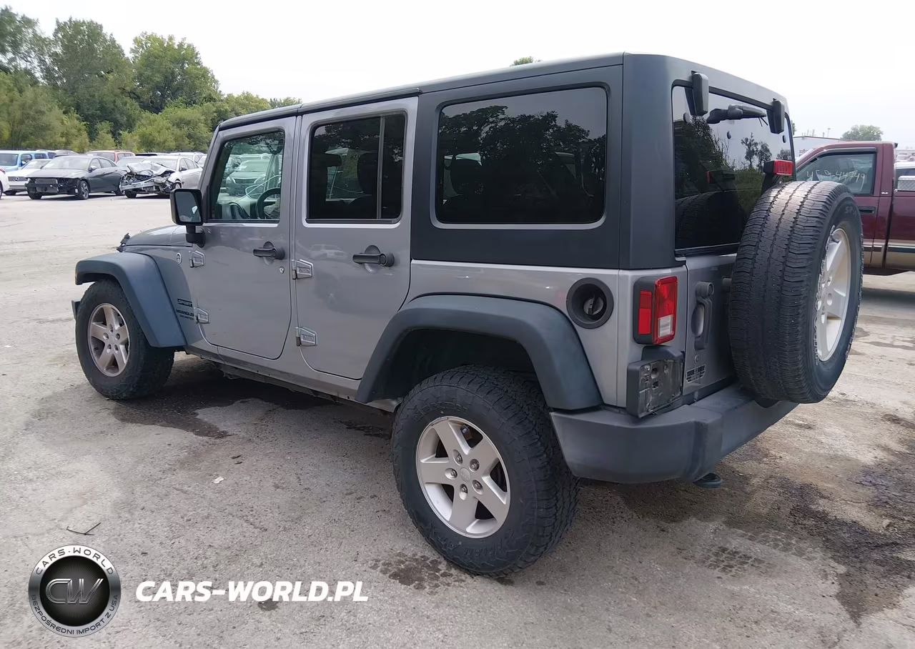 2016 Jeep Wrangler Unlimited Sport VIN:1C4BJWDG4GL278960 - 3