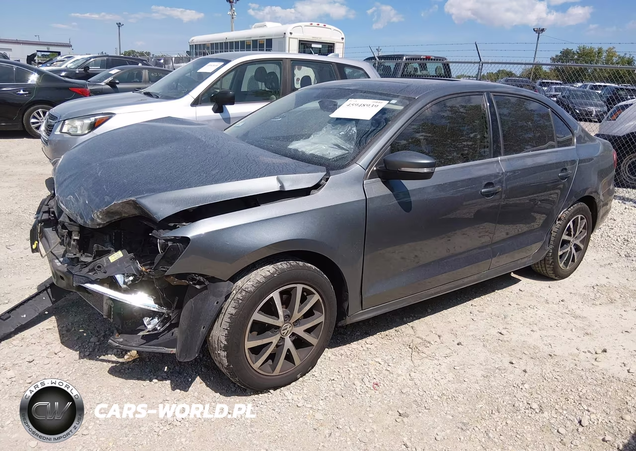 2017 Volkswagen Jetta 1.4T Se VIN:3VWDB7AJXHM260228 - 2
