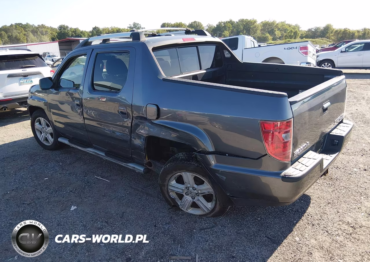 2011 Honda Ridgeline Rtl VIN:5FPYK1F55BB455217 - 3