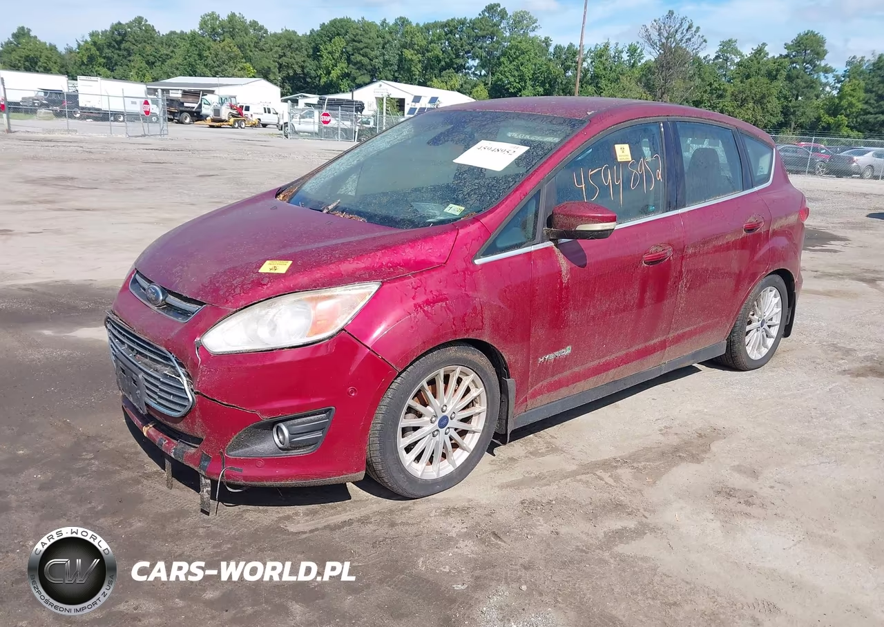 2013 Ford C-Max Hybrid Sel VIN:1FADP5BU4DL550676 - 2