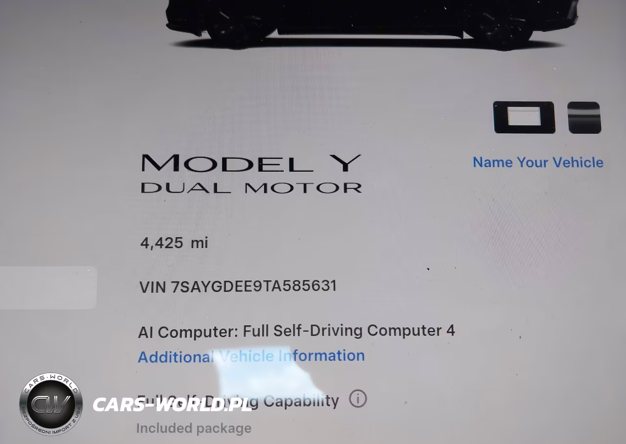 2026 Tesla Model Y VIN:7SAYGDEE9TA585631 - 7