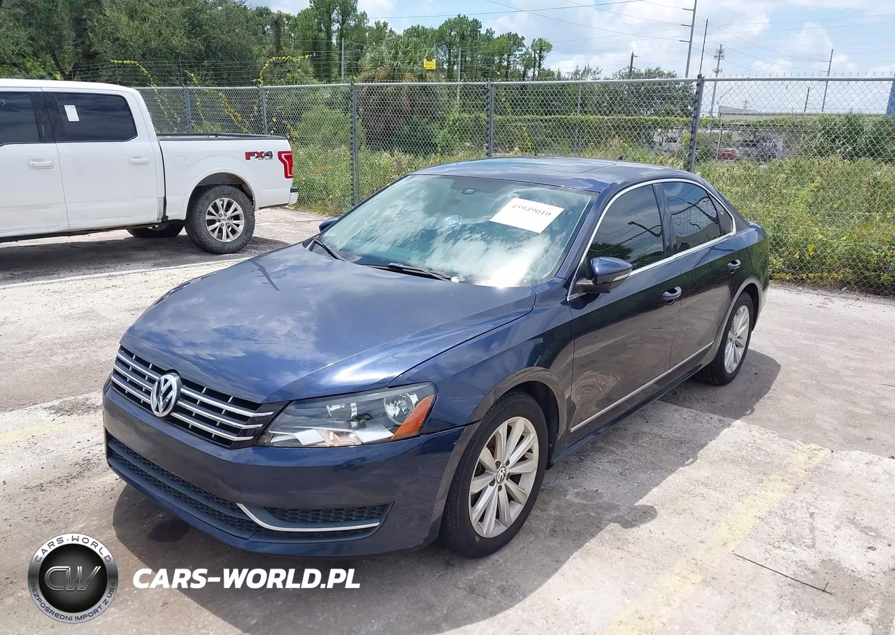 2012 Volkswagen Passat 2.5L Sel VIN:1VWCH7A30CC034947 - 2