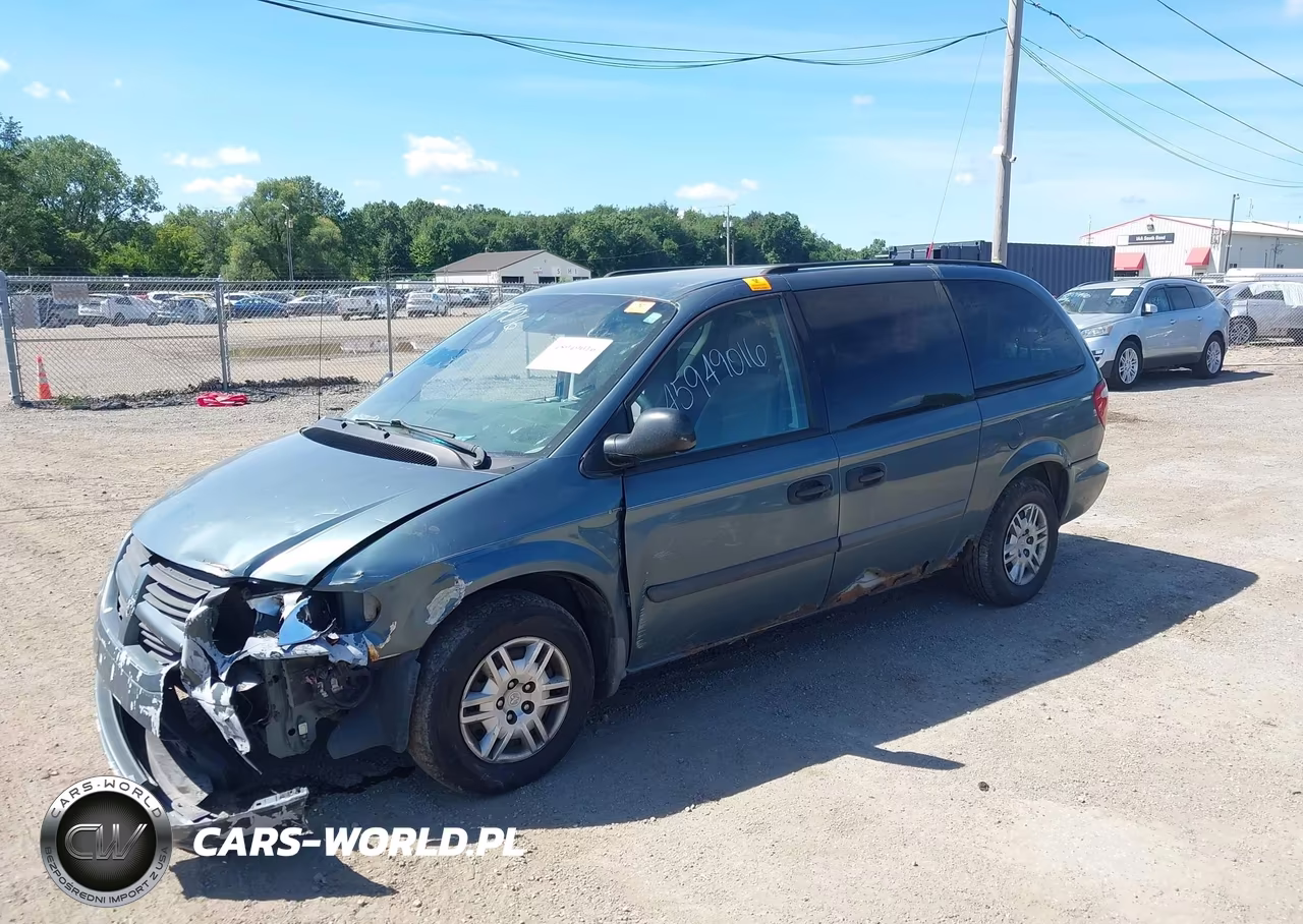 2007 Dodge Grand Caravan Se VIN:1D4GP24RX7B166641 - 2