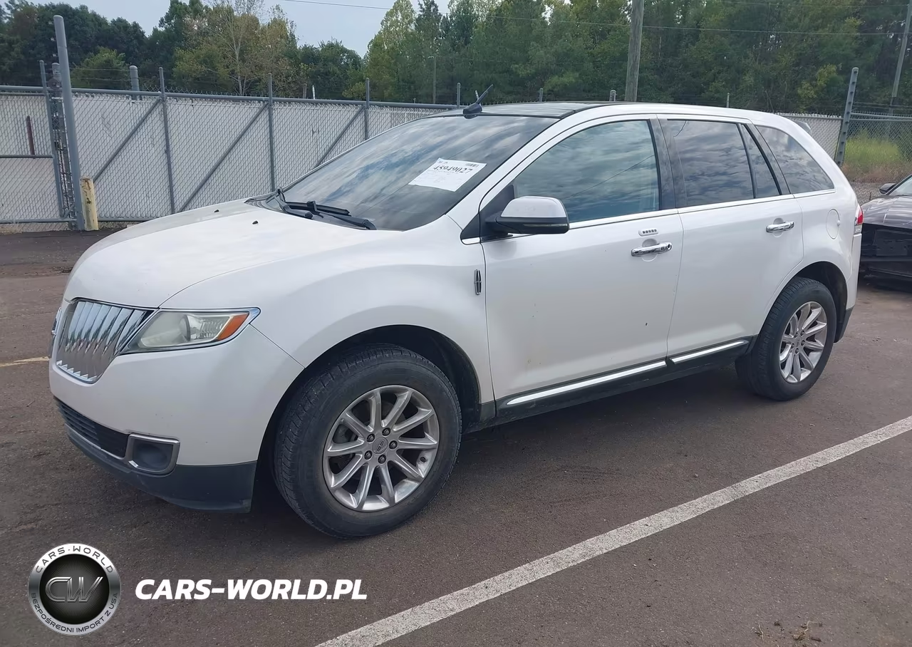 2012 Lincoln Mkx VIN:2LMDJ6JK4CBL00340 - 2