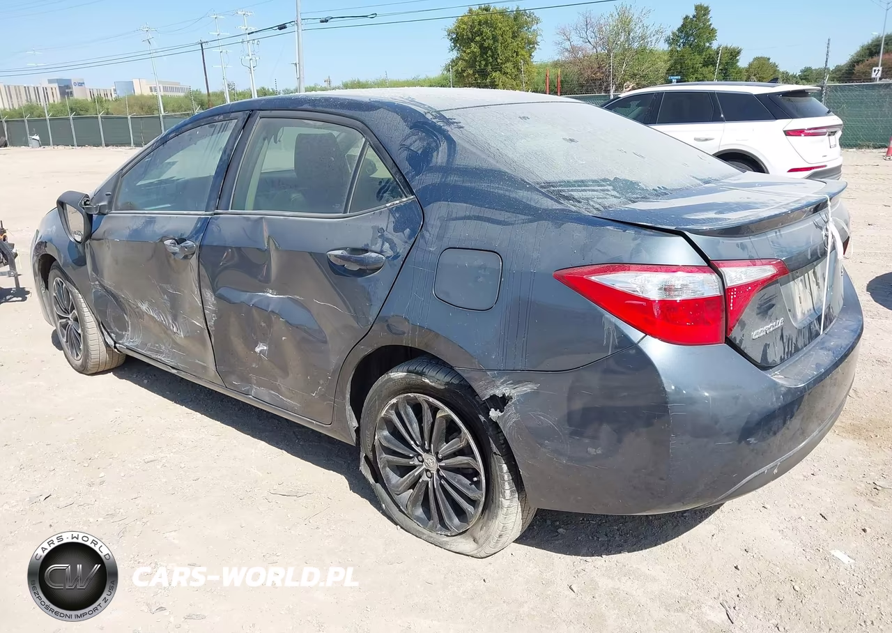 2015 Toyota Corolla S Plus VIN:5YFBURHE0FP254792 - 3