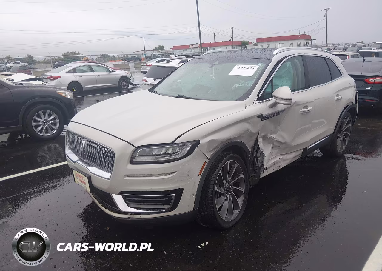 2019 Lincoln Nautilus Reserve VIN:2LMPJ8LP2KBL28184 - 2