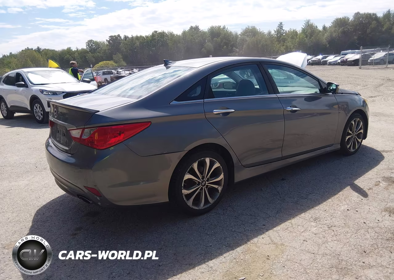 2014 Hyundai Sonata Se VIN:5NPEC4AC4EH811825 - 4