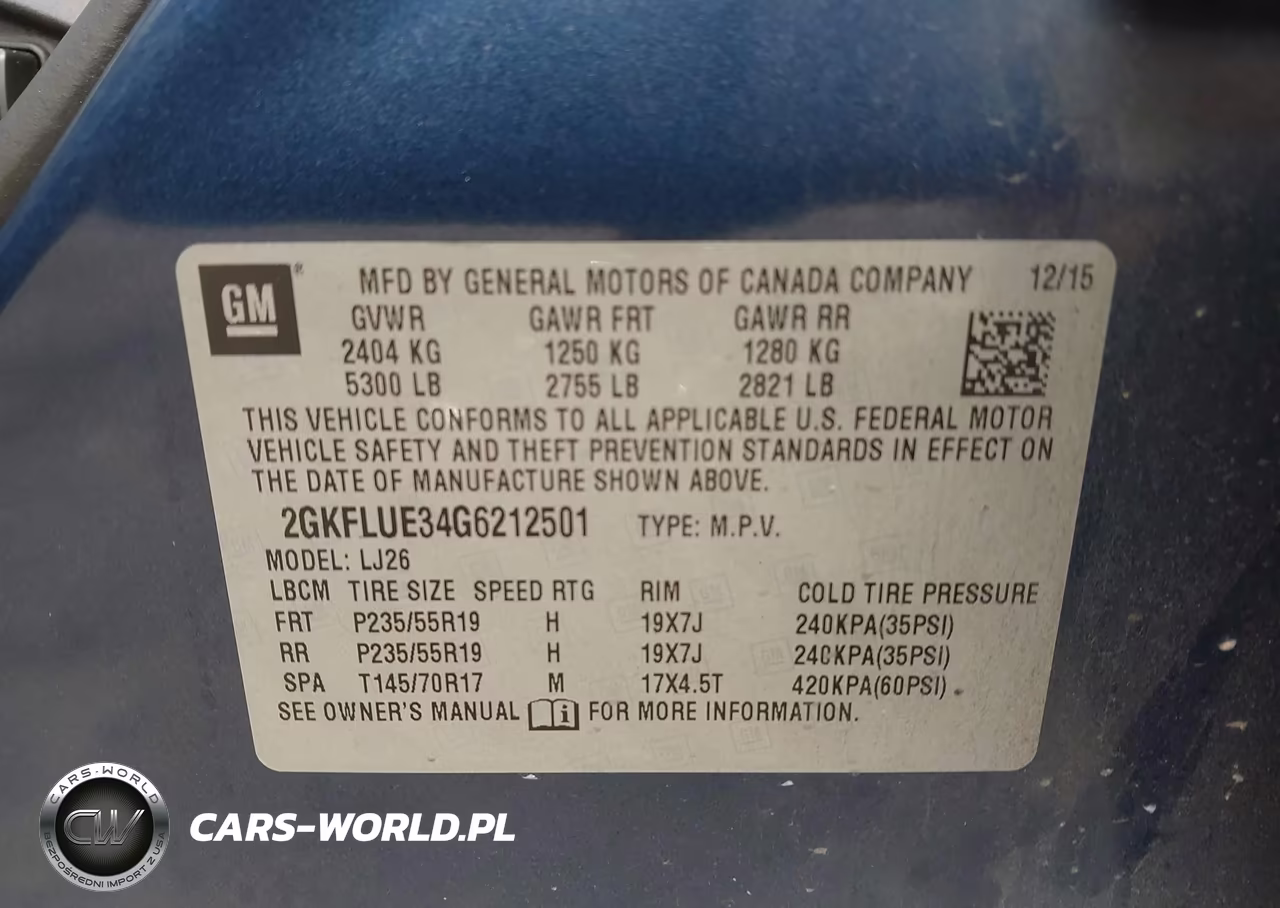 2016 GMC Terrain Slt VIN:2GKFLUE34G6212501 - 9