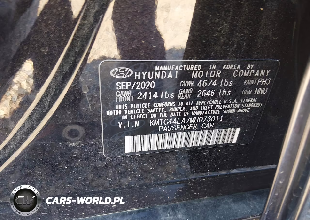 2021 Genesis G70 2.0T Rwd VIN:KMTG44LA7MU073011 - 9