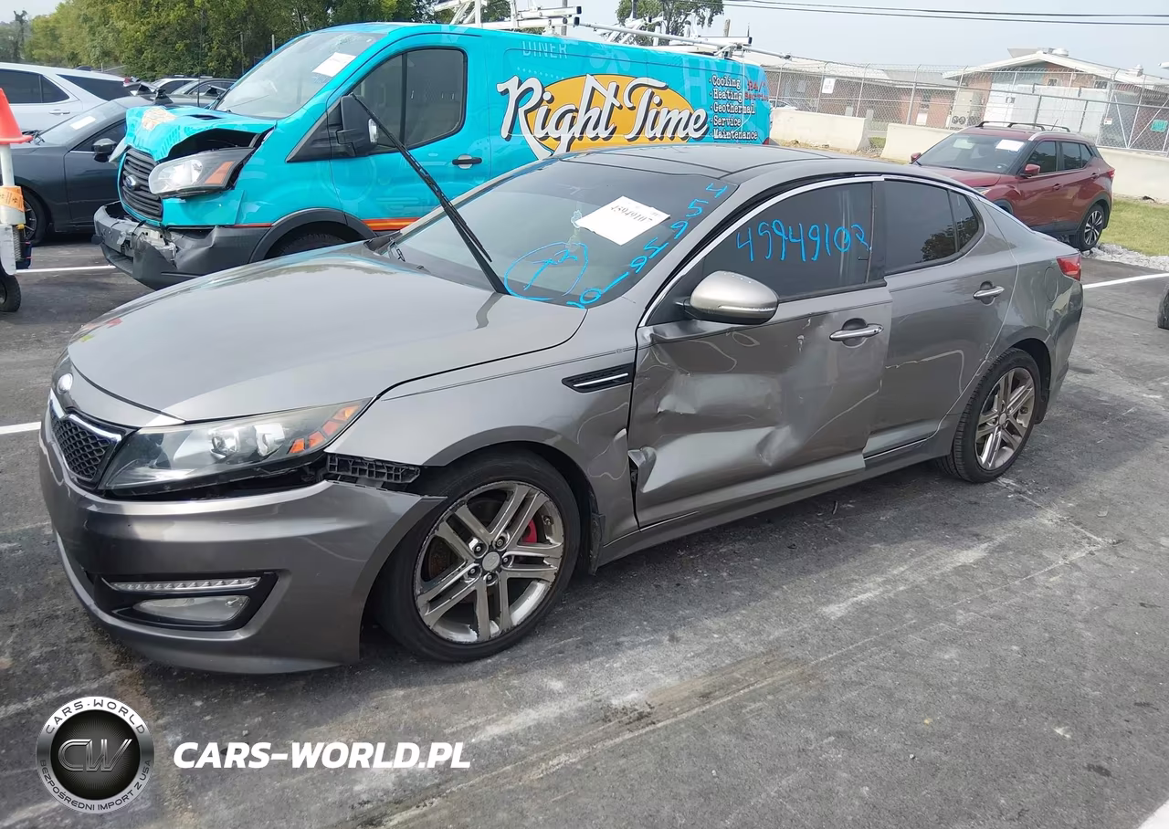 2013 Kia Optima Sx VIN:5XXGR4A60DG104894 - 2