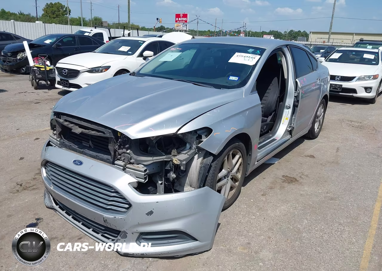 2015 Ford Fusion Se VIN:1FA6P0H70F5124522 - 2
