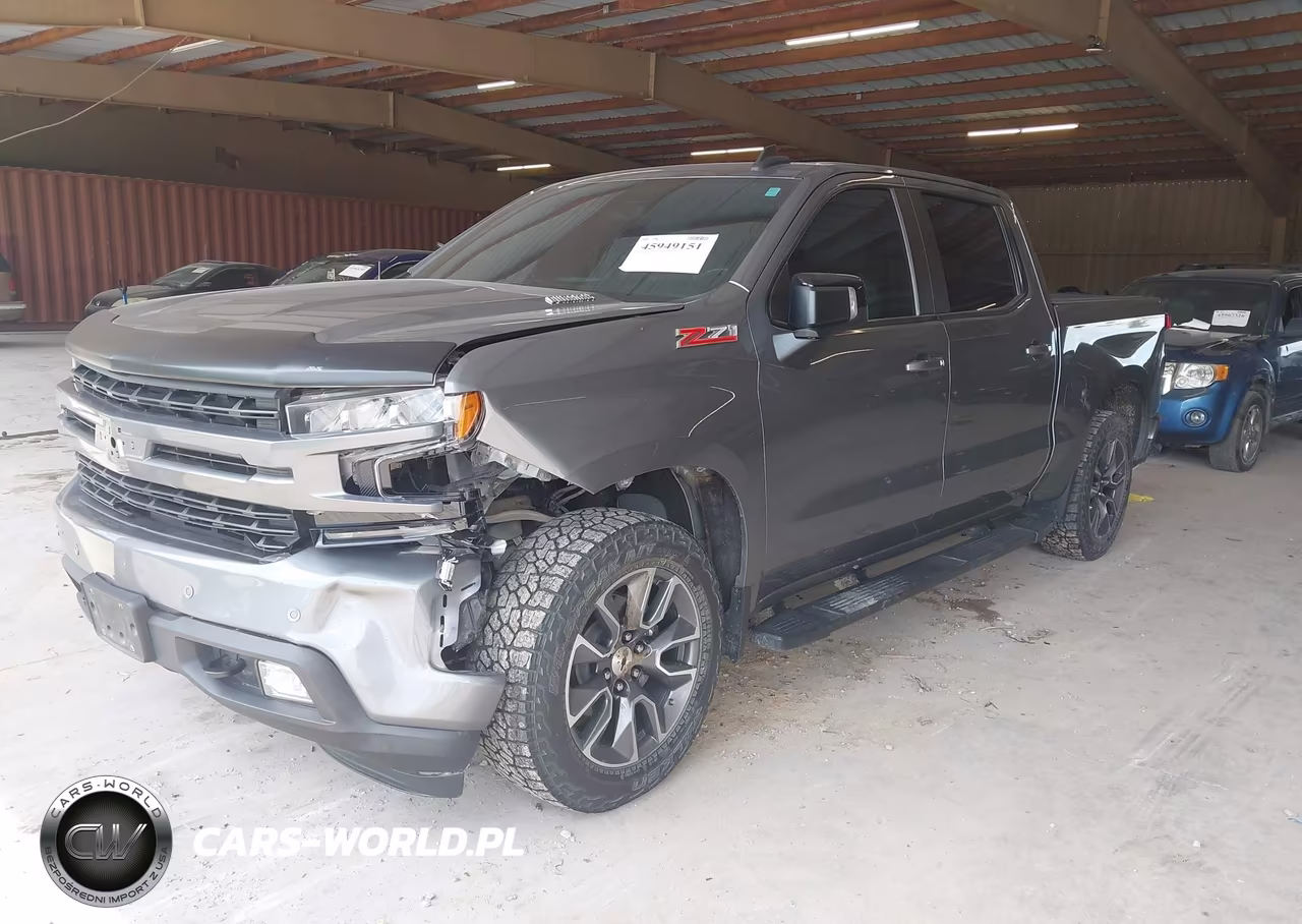 2021 Chevrolet Silverado 1500 4Wd Short Bed Rst VIN:3GCUYEETXMG180535 - 2