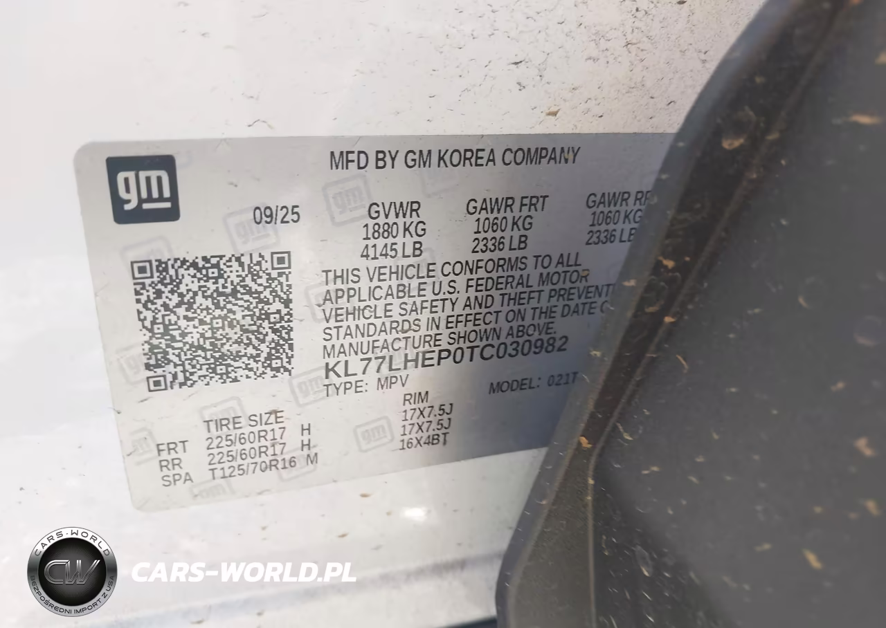 2026 Chevrolet Trax Fwd Lt VIN:KL77LHEP0TC030982 - 9