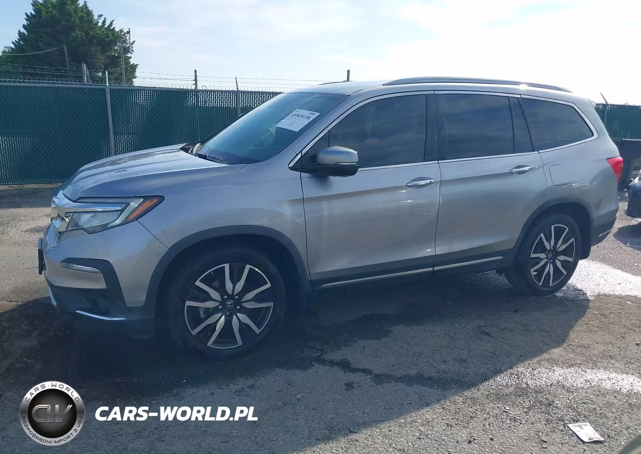 2021 Honda Pilot Awd Elite VIN:5FNYF6H01MB008009 - 2