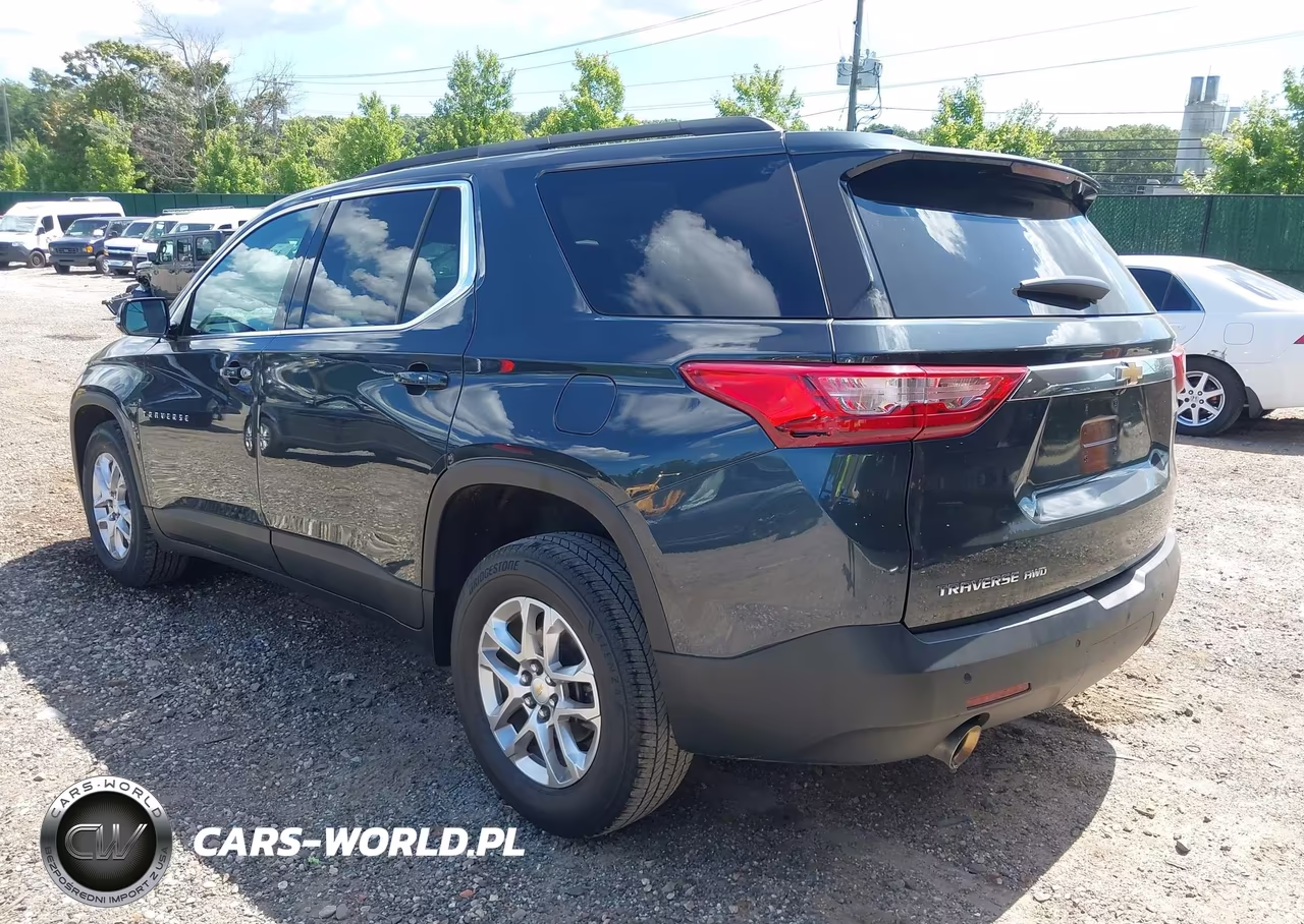 2021 Chevrolet Traverse Awd Lt Leather VIN:1GNEVHKW7MJ100501 - 3