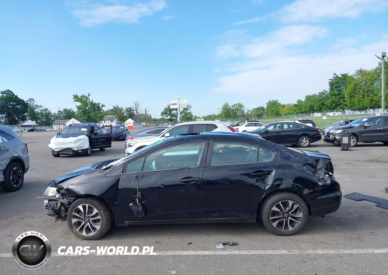 2014 Honda Civic Ex VIN:2HGFB2F86EH542365 - 13