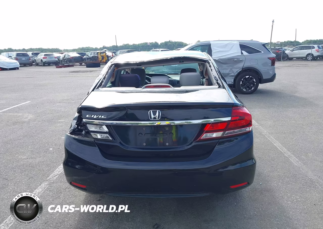 2014 Honda Civic Ex VIN:2HGFB2F86EH542365 - 15