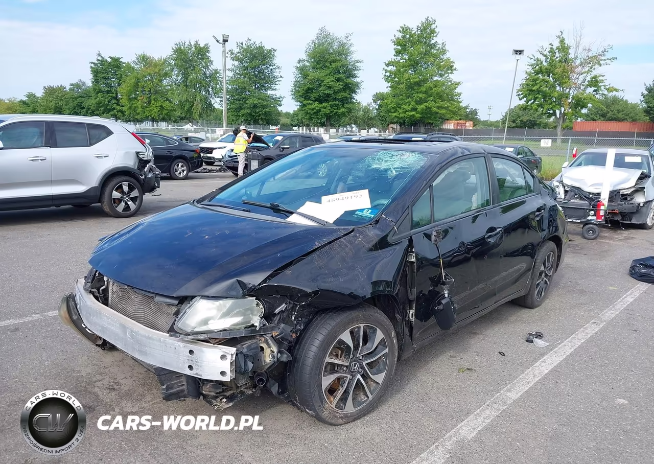 2014 Honda Civic Ex VIN:2HGFB2F86EH542365 - 2
