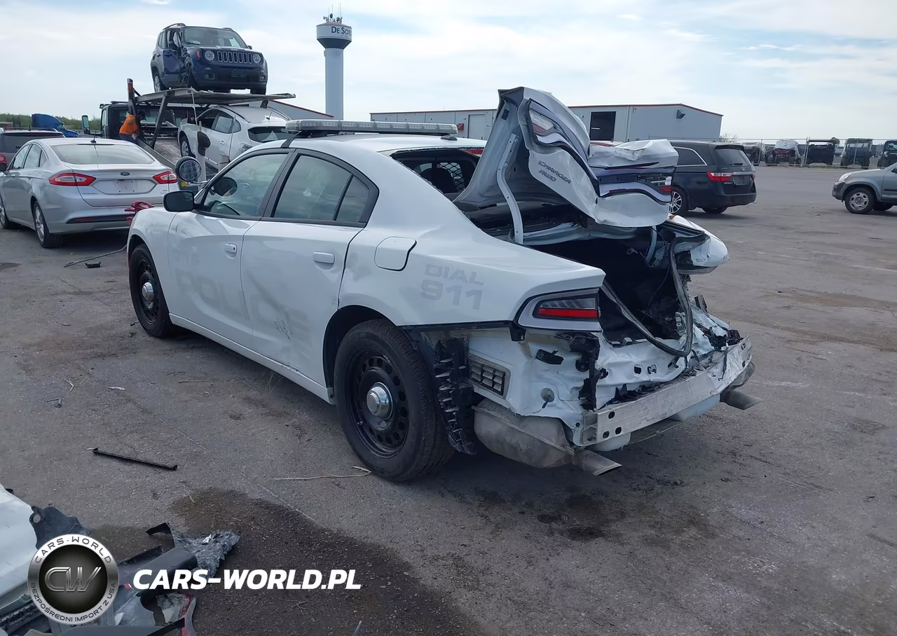 2021 Dodge Charger Police Awd VIN:2C3CDXKG8MH657221 - 3