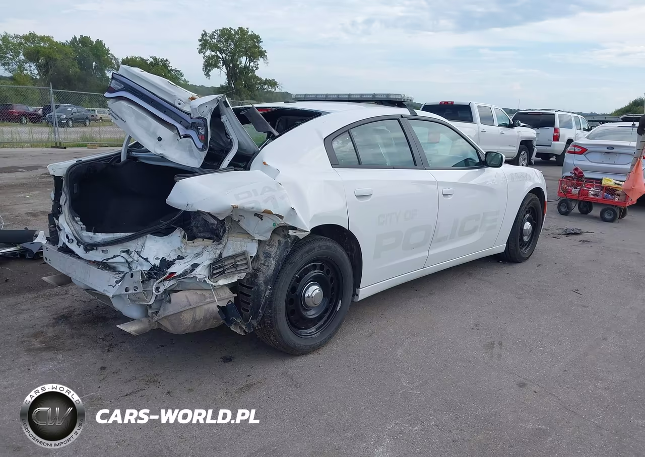 2021 Dodge Charger Police Awd VIN:2C3CDXKG8MH657221 - 4