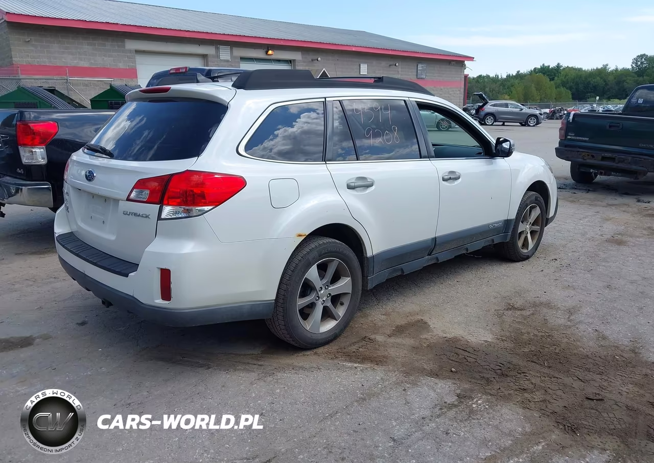 2013 Subaru Outback 2.5I Limited VIN:4S4BRCSC0D3299447 - 4