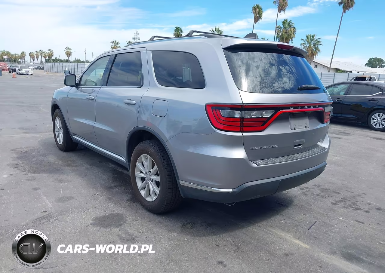 2015 Dodge Durango Sxt VIN:1C4RDJAG5FC245185 - 3