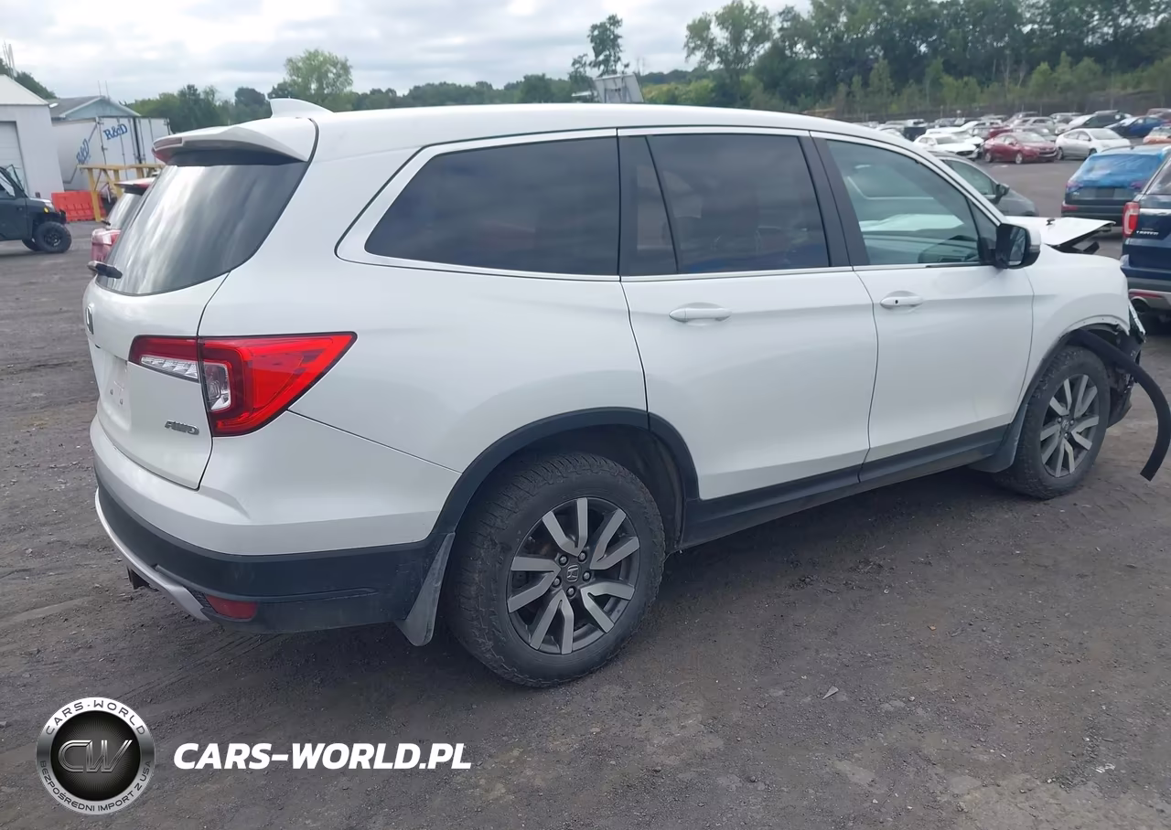 2021 Honda Pilot Awd Ex-L VIN:5FNYF6H53MB060883 - 4