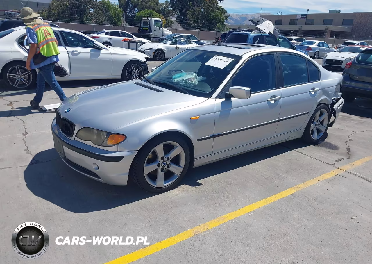 2004 BMW 325I VIN:WBAET37454NJ83120 - 2
