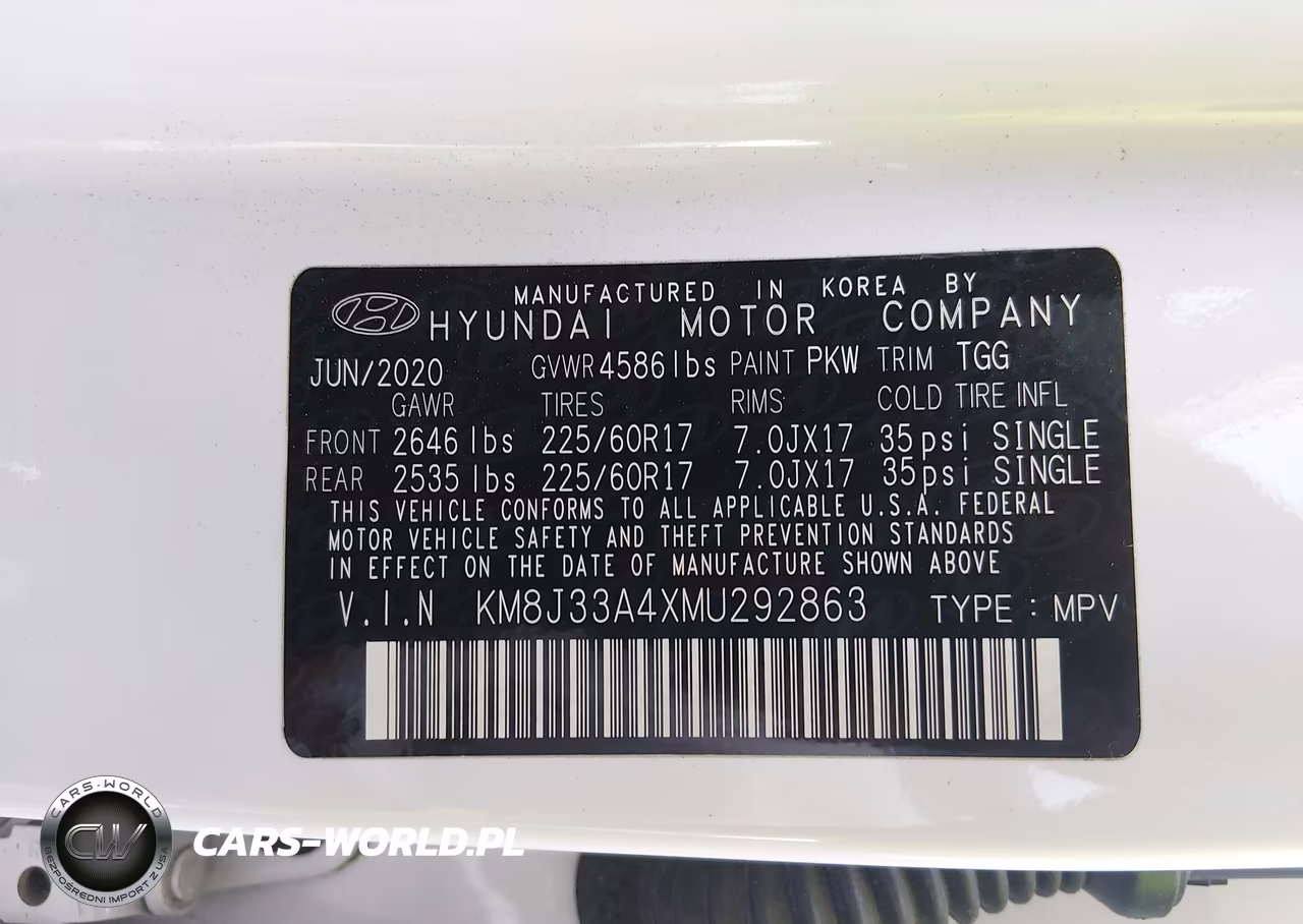 2021 Hyundai Tucson Value VIN:KM8J33A4XMU292863 - 9